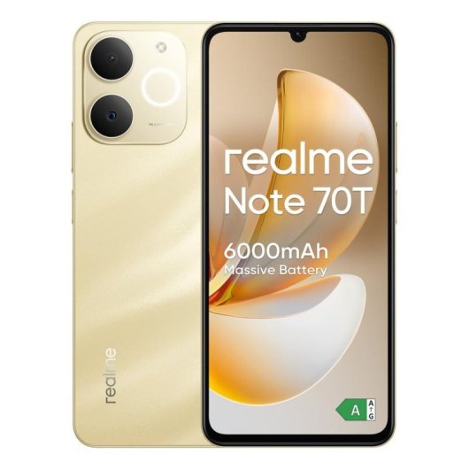 realme Note 63 4G 4GB 256GB 6.74" Ouro