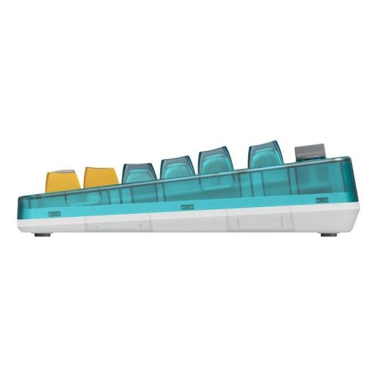 Teclado 8BitDo Retro 87 mecánico con RGB y hot-swap inglés