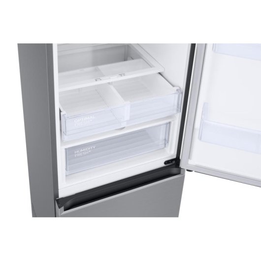 Frigorifero Combi Samsung RB38C676CS9 No Frost 203cm 390L C Acciaio Inox WiFi IA
