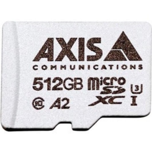 Cartão MicroSDXC Axis Surveillance Card 512 GB Classe 10 U3 Prateado