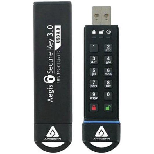 Clé USB SanDisk Apricorn Aegis Secure Key 3.0 240 Go cryptée