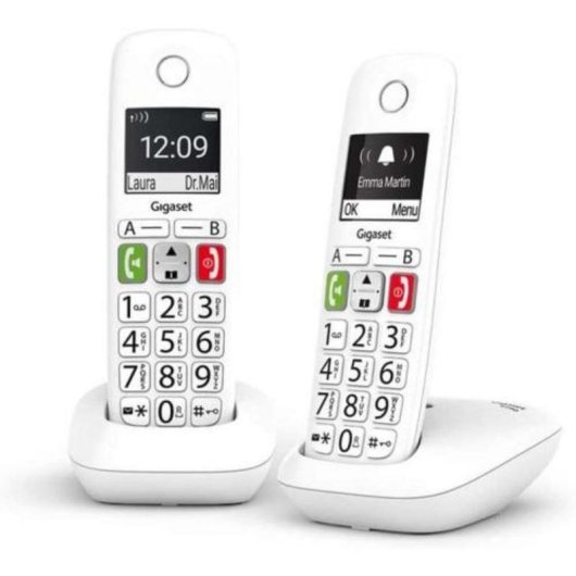 Teléfono inalámbrico Gigaset con Pantalla Incorporada y Base