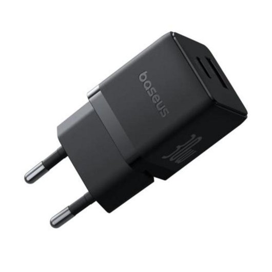 Carregador Baseus USB-C 30W Power Delivery Carga Rápida Preto