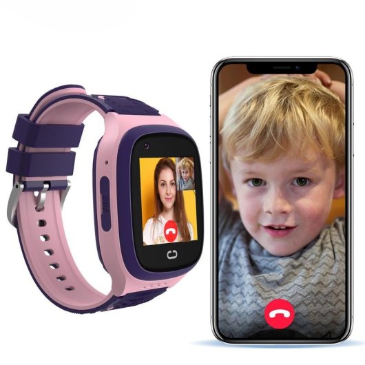 Blow K18 Bluetooth GPS 4G 42mm rosa Correa S/M para niños