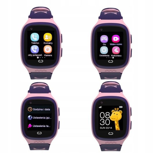 Blow K18 Bluetooth GPS 4G 42mm rosa Correa S/M para niños