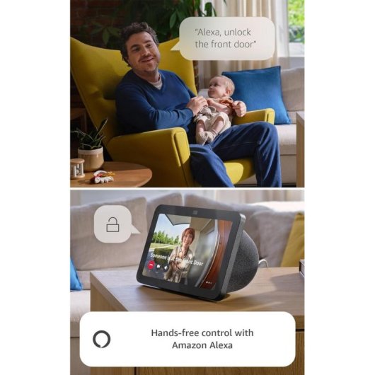 Interphone vidéo WiFi Amazon Ring Intercom Video Blanc Wi-Fi 6 Batterie intégrée
