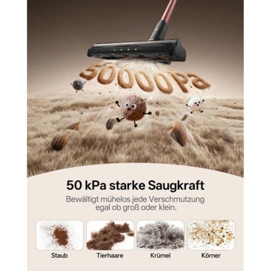 Akku Staubsauger Nobrand V10 Pro 400W 50kPa 45 Minuten 5-in-1