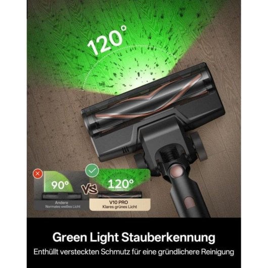Akku Staubsauger Nobrand V10 Pro 400W 50kPa 45 Minuten 5-in-1