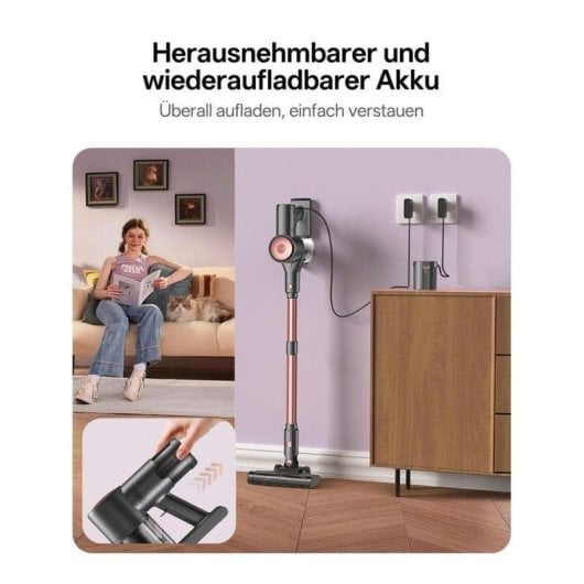 Akku Staubsauger Nobrand V10 Pro 400W 50kPa 45 Minuten 5-in-1