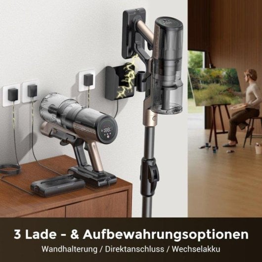 Akku Staubsauger Proscenic P020 680W 85kPa 70 Minuten Klappbar