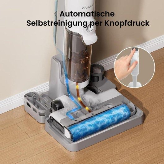 Wischsauger Proscenic F10 Ultra P 60 Min Anti-Verhedderung Tierhaare