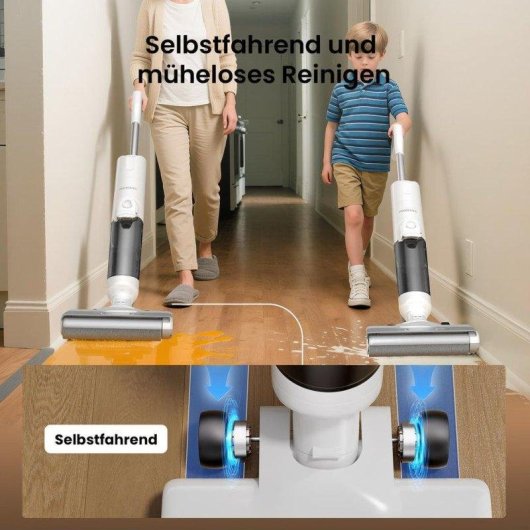 Wischsauger Proscenic F10 Ultra P 60 Min Anti-Verhedderung Tierhaare