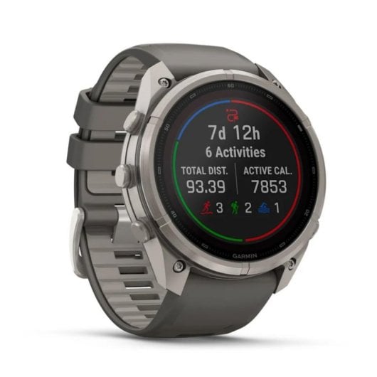 Garmin fēnix 9 Pro Bluetooth GPS 51mm Titane Gris Taille Unique