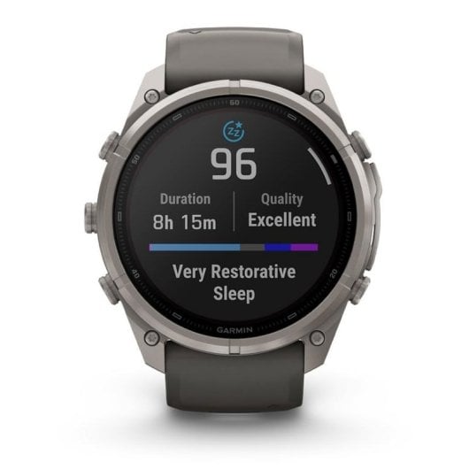 Garmin fēnix 9 Pro Bluetooth GPS 51mm Titane Gris Taille Unique