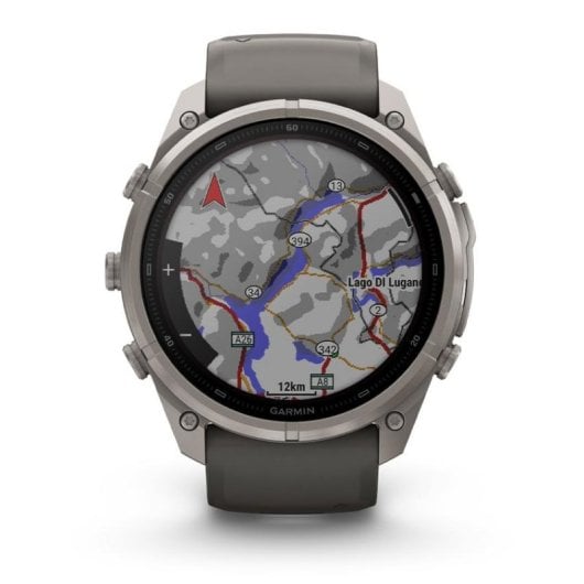 Garmin fēnix 9 Pro Bluetooth GPS 51mm Titane Gris Taille Unique