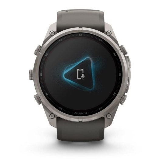 Garmin fēnix 9 Pro Bluetooth GPS 47mm Titanio Correa Silicona Talla Única