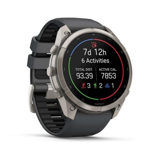 Garmin fēnix 9 Pro Bluetooth GPS 47mm Titanio Correa Silicona Talla Única