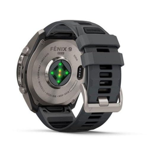 Garmin fēnix 9 Pro Bluetooth GPS 47mm Titanio Correa Silicona Talla Única