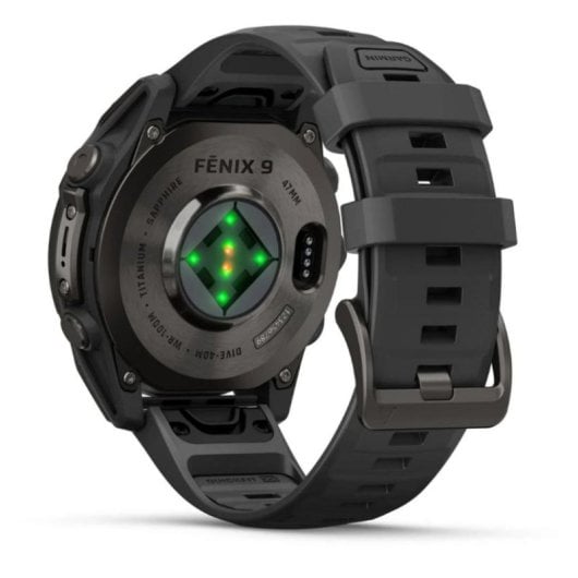 Garmin fēnix 9 Bluetooth GPS 47mm Titanio Correa Silicona Talla Única