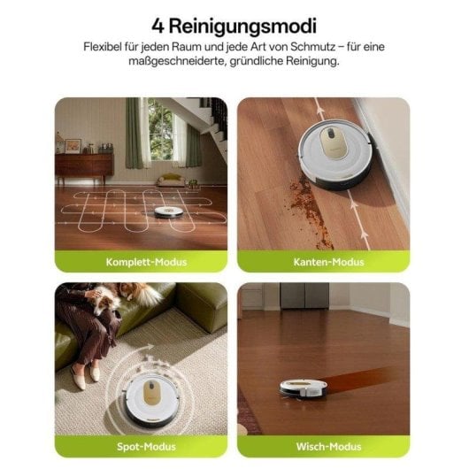 Saugroboter mit Wischfunktion Nobrand W8 Gyroskopische Navigation 5000 Pa