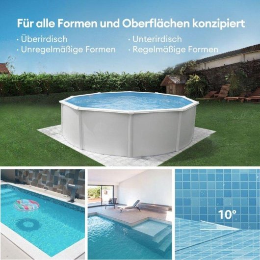 Robot de Piscina Inalámbrico Ultenic Pooleco 5200mAh 90 Min Depósito 2.5L