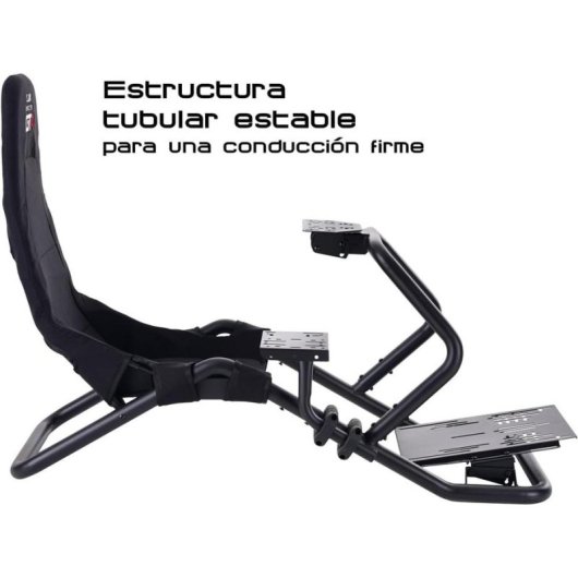 Cockpit Simracing Indeca Lux Racer GTR con Asiento y Soportes