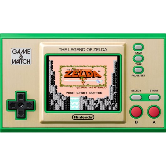 Nintendo Game & Watch Retro Console The Legend of Zelda Noir