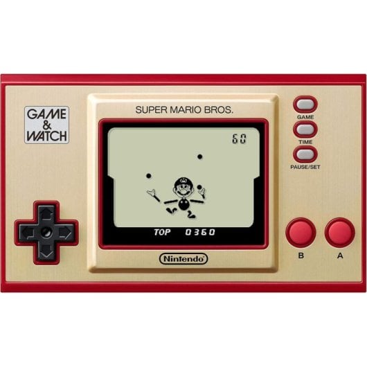 Nintendo Game & Watch Retro Console Retro Super Mario Bros 4 en 1 Gris