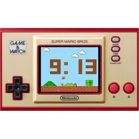 Nintendo Game & Watch Retro Console Retro Super Mario Bros 4 en 1 Gris