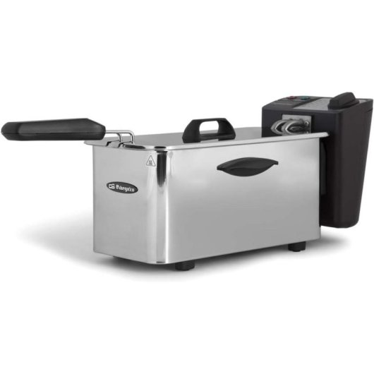 Friteuse Orbegozo FDR 35 3,5L 2000W avec Thermostat et Couvercle Amovible