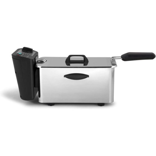 Freidora Orbegozo FDR 35 3,5 L 2000 W con termostato regulable y tapa extraíble