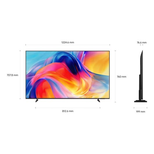 TV Samsung Mini LED TU55M70HAUXXC 55" 4K UltraHD 120Hz Smart TV Tizen HDR10+