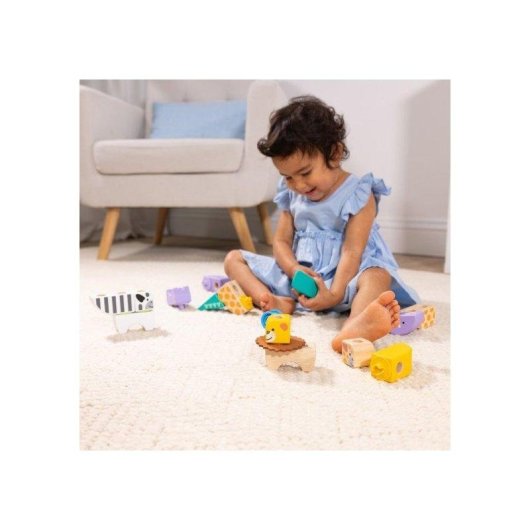 Spin Master Blockables Safari Animals Set de Construcción 6074903 34 piezas