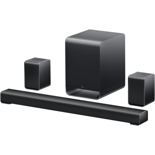 Soundbar TCL S65K 5.1.2 580W Bluetooth 5.3 Kabelloser Subwoofer Dolby Atmos Titan
