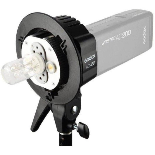 Montaje Doble Godox AD-B2 para Flash AD200