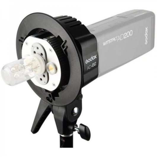 Montaje Doble Godox AD-B2 para Flash AD200