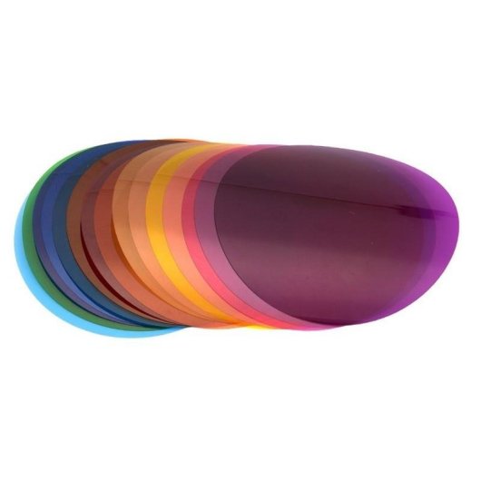 Set Filtro Fotocamera Godox V-11C Kit Effetti Colore 30 Pezzi per V1 H200R