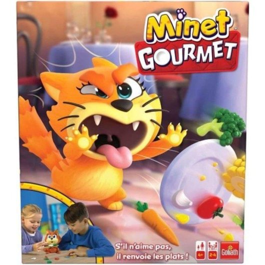 Juego de Acción Goliath Minet Gourmet 2-4 Jugadores 22 Piezas