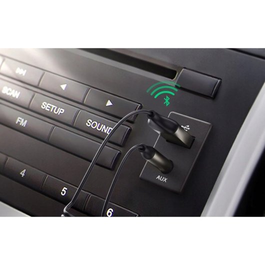 Adaptador Bluetooth 5.0 Ugreen CM309 Coche AUX USB con Micrófono