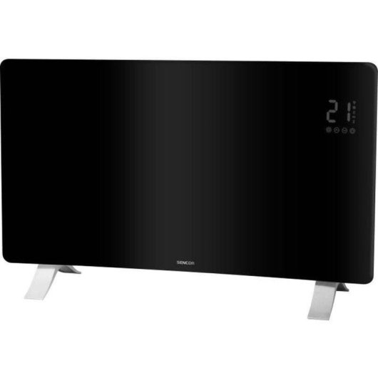 Riscaldatore a Convezione Sencor SCF 4741BK 2400W Wifi Smart Glass