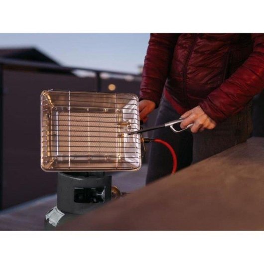 Gasheizgerät Infrarot Mobil Rothenberger Brasero 4,2 kW mit Regler