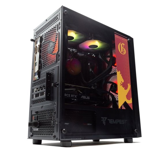 PcCom Ready AMD Ryzen 5 5600XT / 16GB / 1TB SSD / RTX 5060 Ti 8GB / Windows 11 Home / Colorurs of Magic Gryffindor