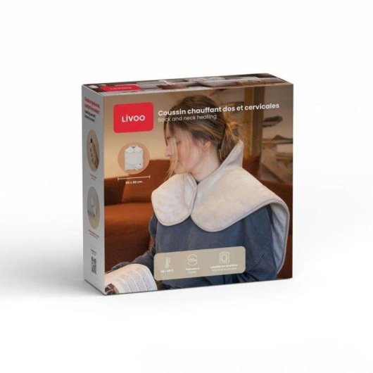 Cuscino riscaldante Livoo DOS218C 100 W 9 livelli