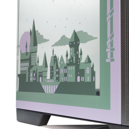 Torre PC Forgeon Tiberium EVO Torre ATX ARGB USB-C Cristal Templado Negra House Pride Slytherin