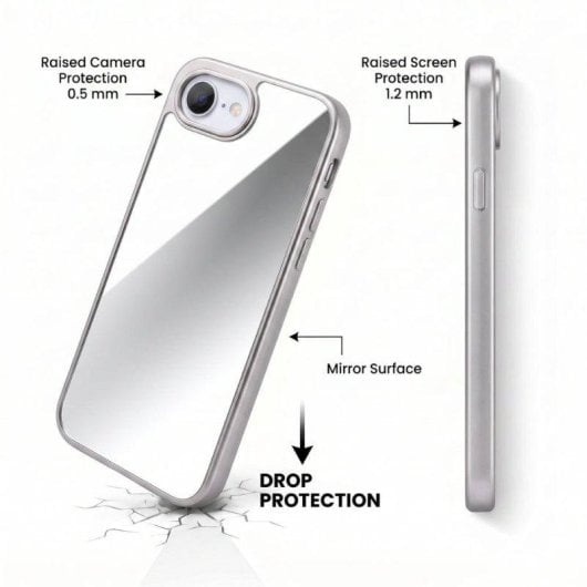 Cover specchio La Casa de las Carcasas elegante e protettiva per iPhone 8