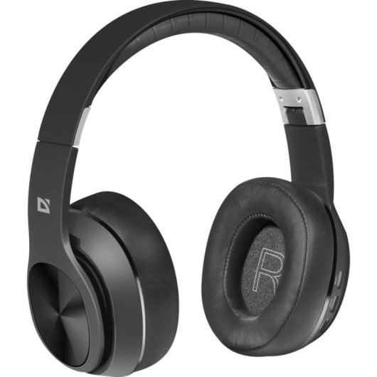 Auriculares Defender FreeMotion B540 inalámbricos Bluetooth 5.4 con micrófono y MicroSD negros