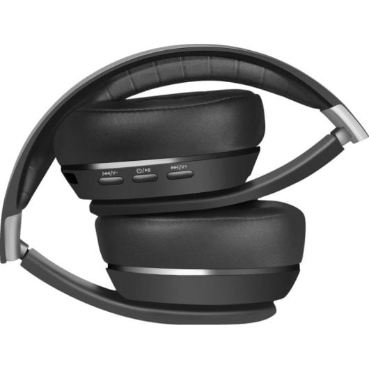 Auriculares Defender FreeMotion B540 inalámbricos Bluetooth 5.4 con micrófono y MicroSD negros