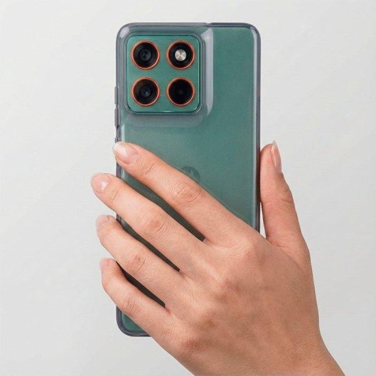 Flexible Silikonhülle Rutschfest Stoßfest für Motorola Edge 70