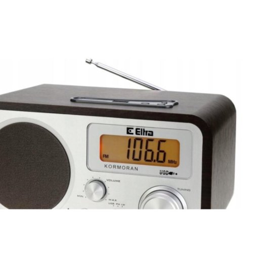 Radio portatil ELTRA Kormoran USB FM LW LCD