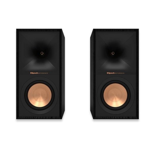 Colunas Klipsch R-50M com fios 75W RMS 2 vias com bass-reflex
